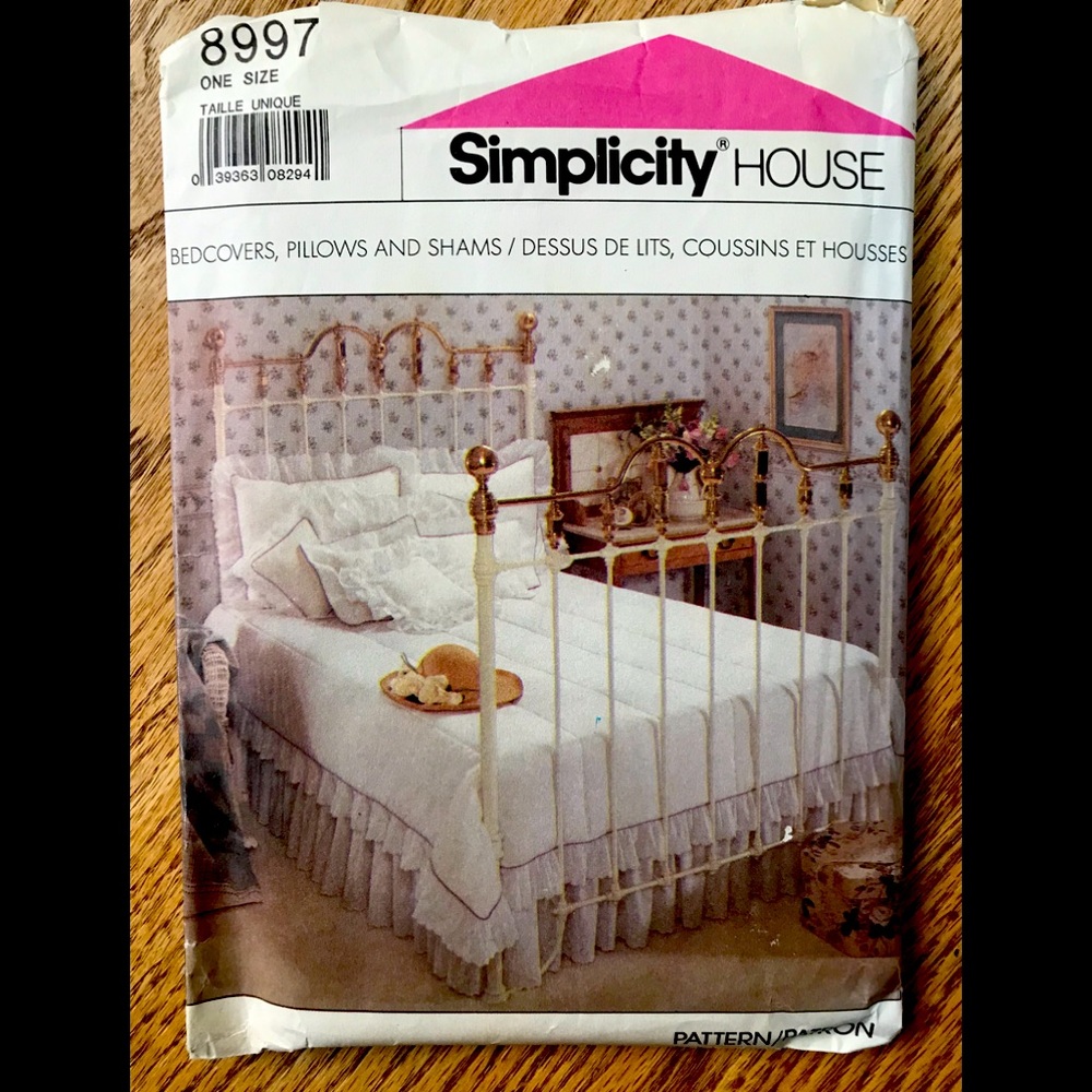 VTG Bedding Sewing Pattern